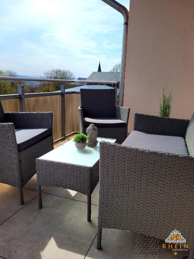 Top Modernes Rhein Apartment Vallendar Mit Balkon 外观 照片